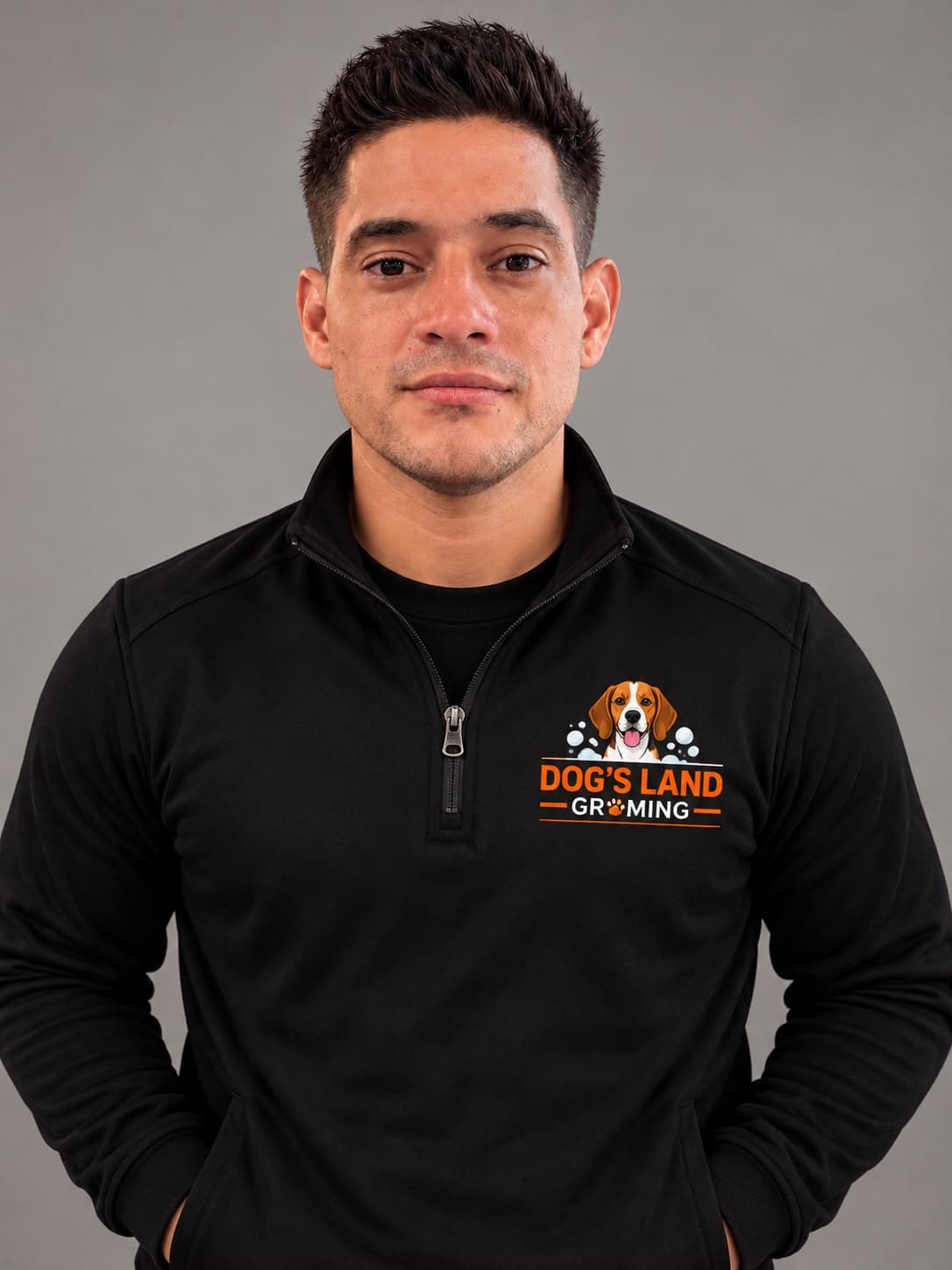 Jayarandy Gonzalez, Dog's Land Grooming team member